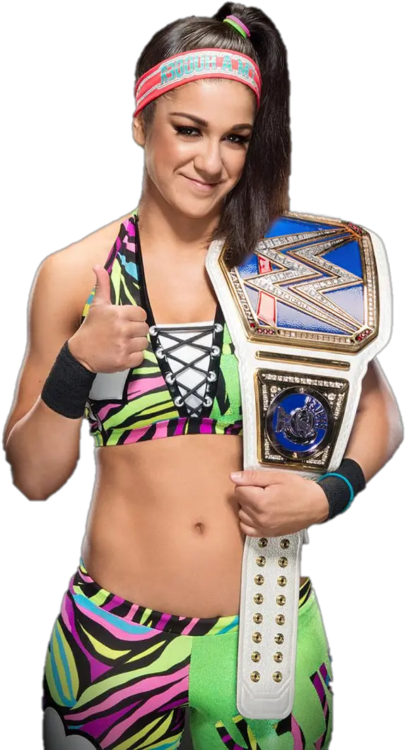 Bayley Wwe Bayley Smackdown Champion Png Bayley Png