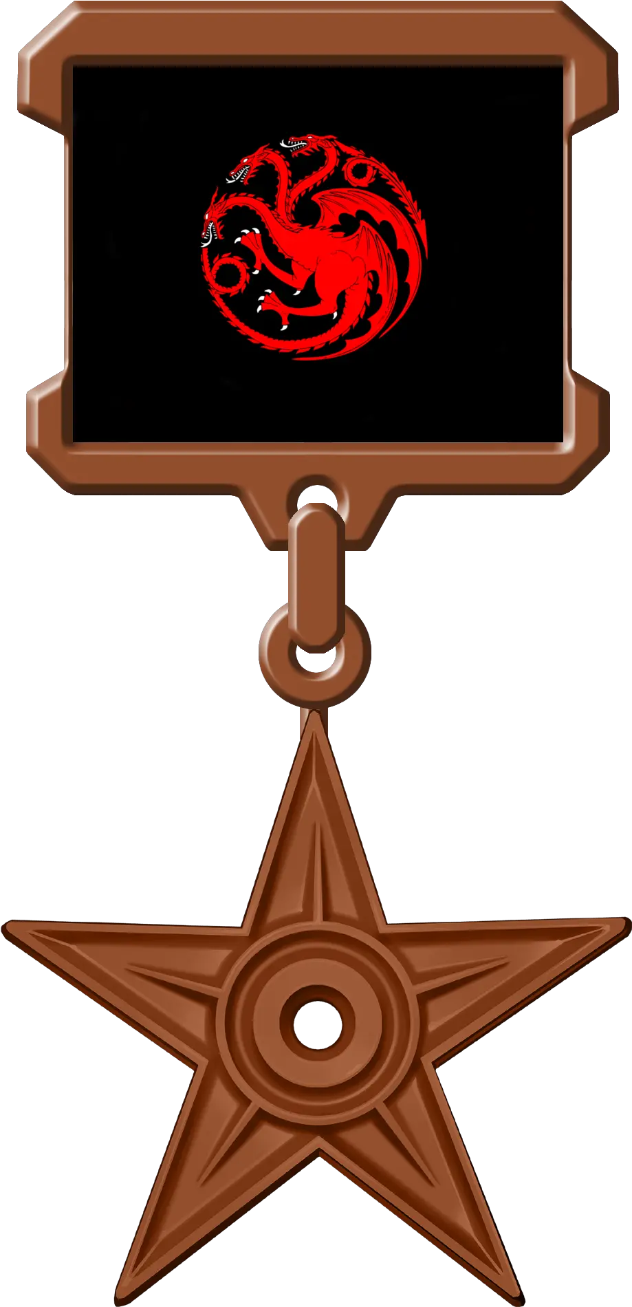 Got Targaryen Bronze Medal Bendera Komunis Di Amerika Png Targaryen Png