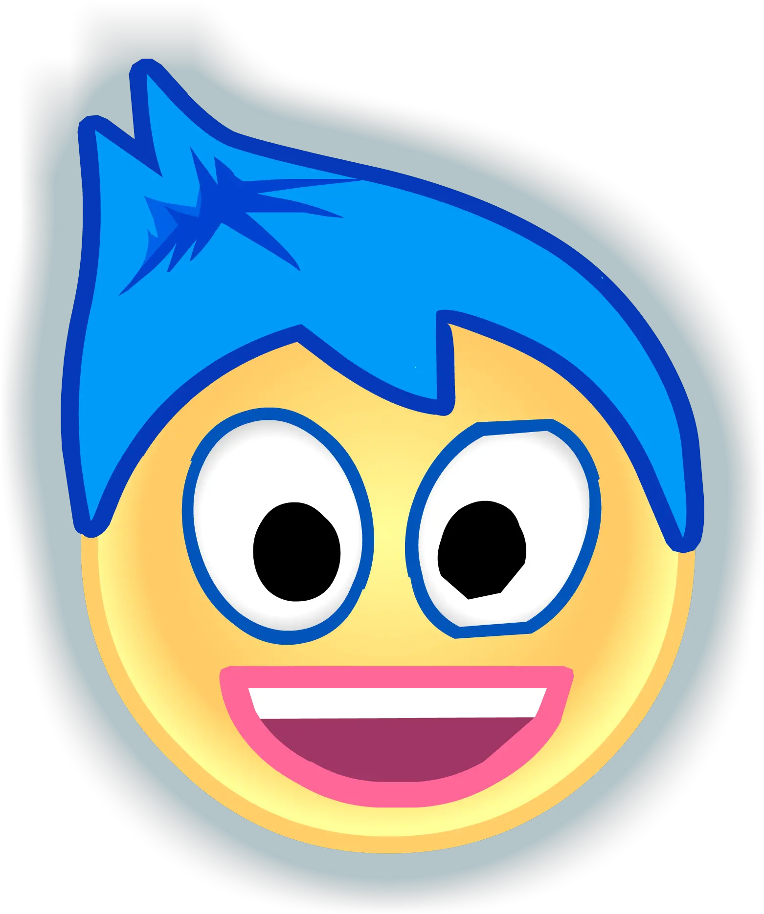 Image Inside Out Party Emoticons Png Inside Out Emoticons Joy Emoji Png