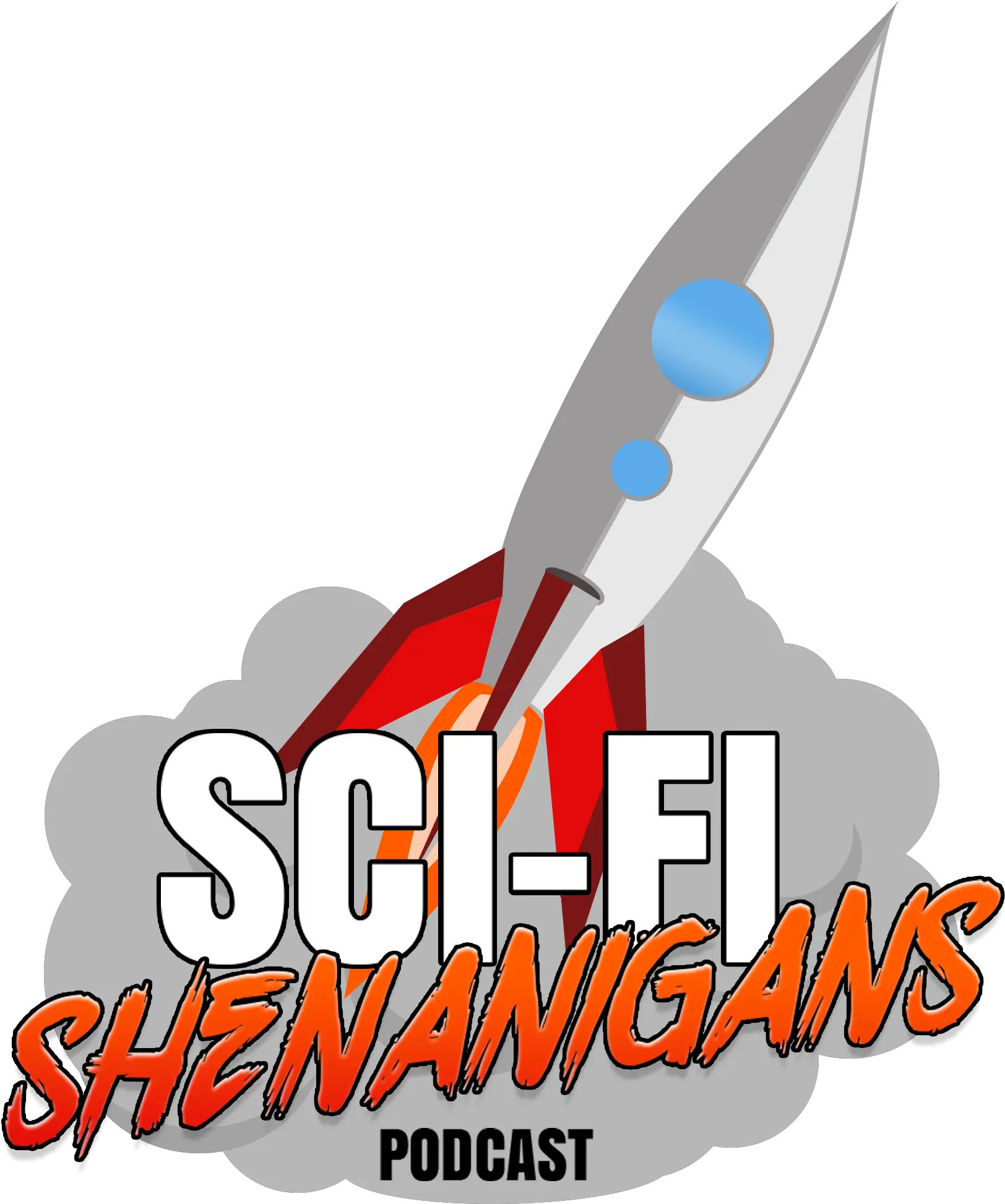 The Sci Fi Shenanigans Podcast Graphic Design Png Sci Fi Logo