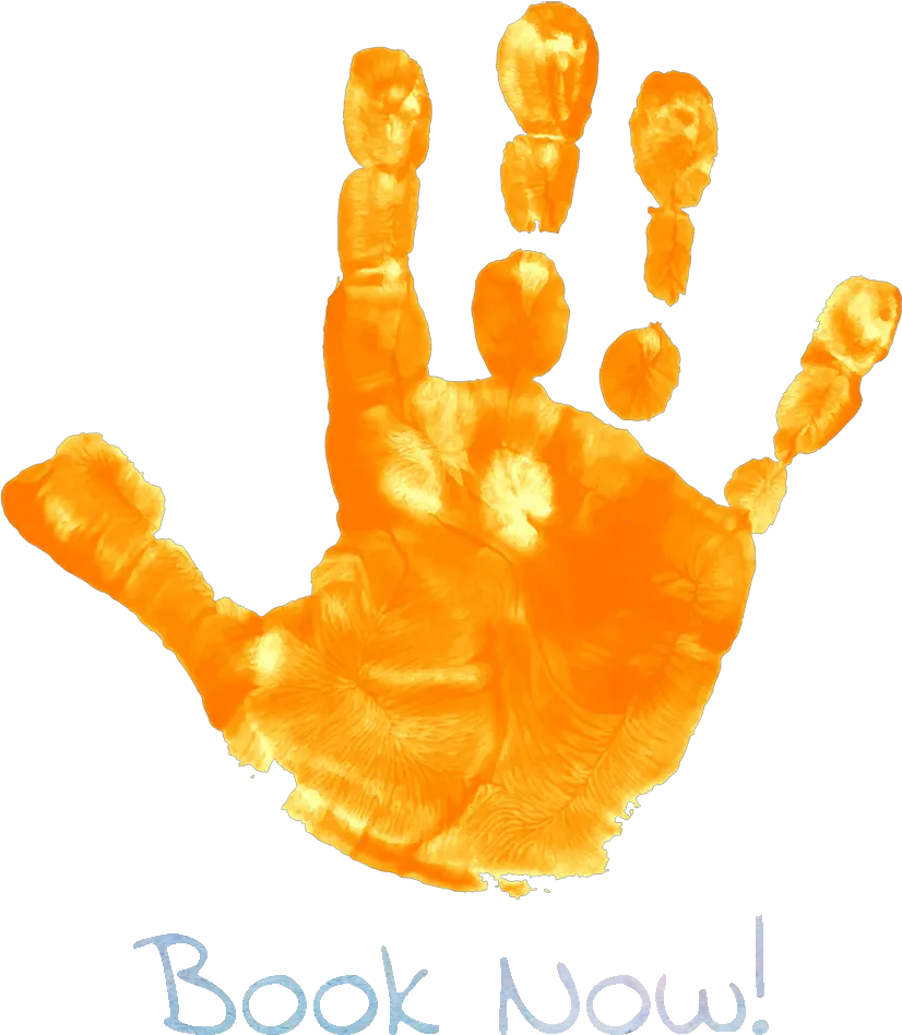 Download Hd Contact Us Childs Handprint Transparent Png Mano De Niño Con Pintura Handprint Png