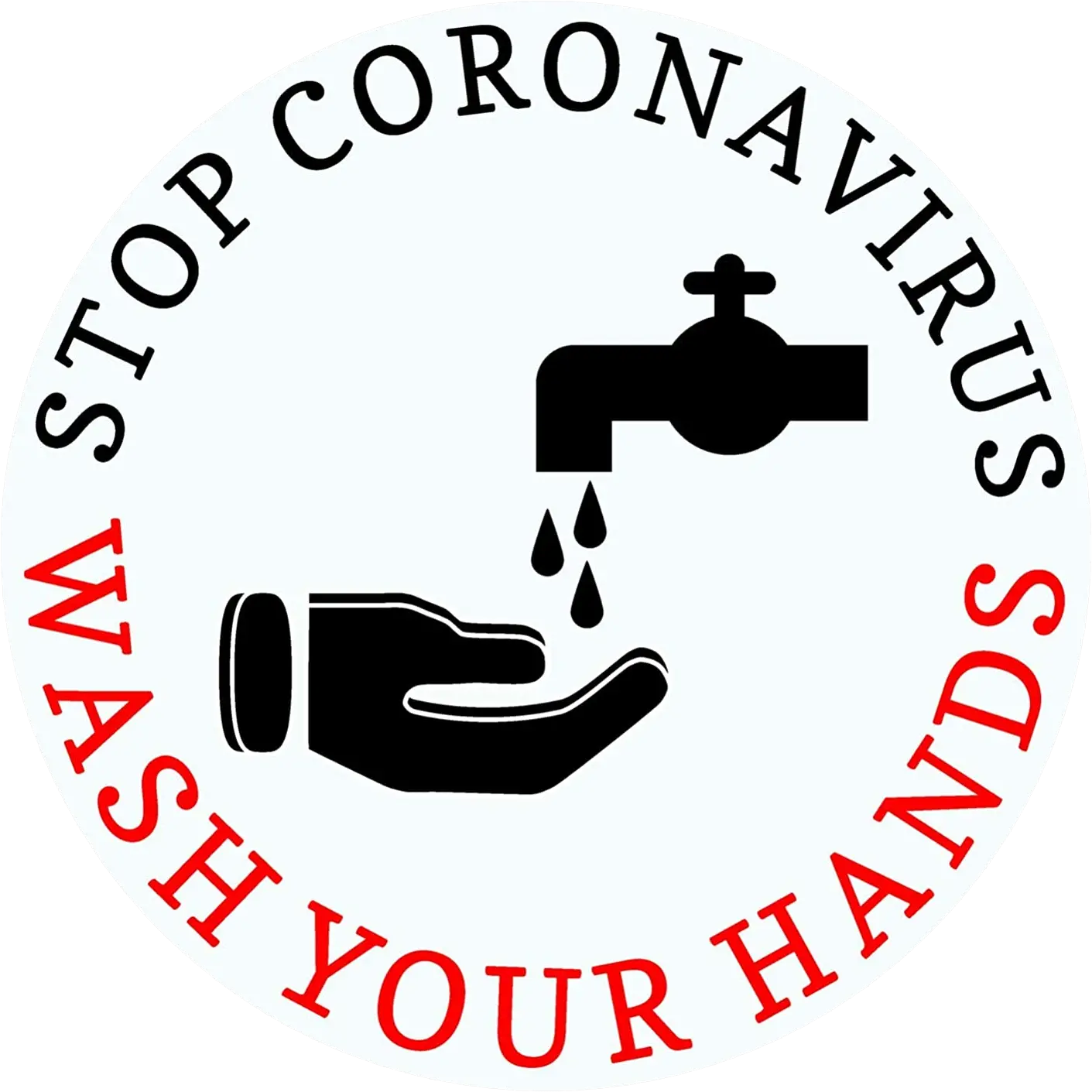 Stop Coronavirus Sign Transparent Png Mart Circle Stop Png