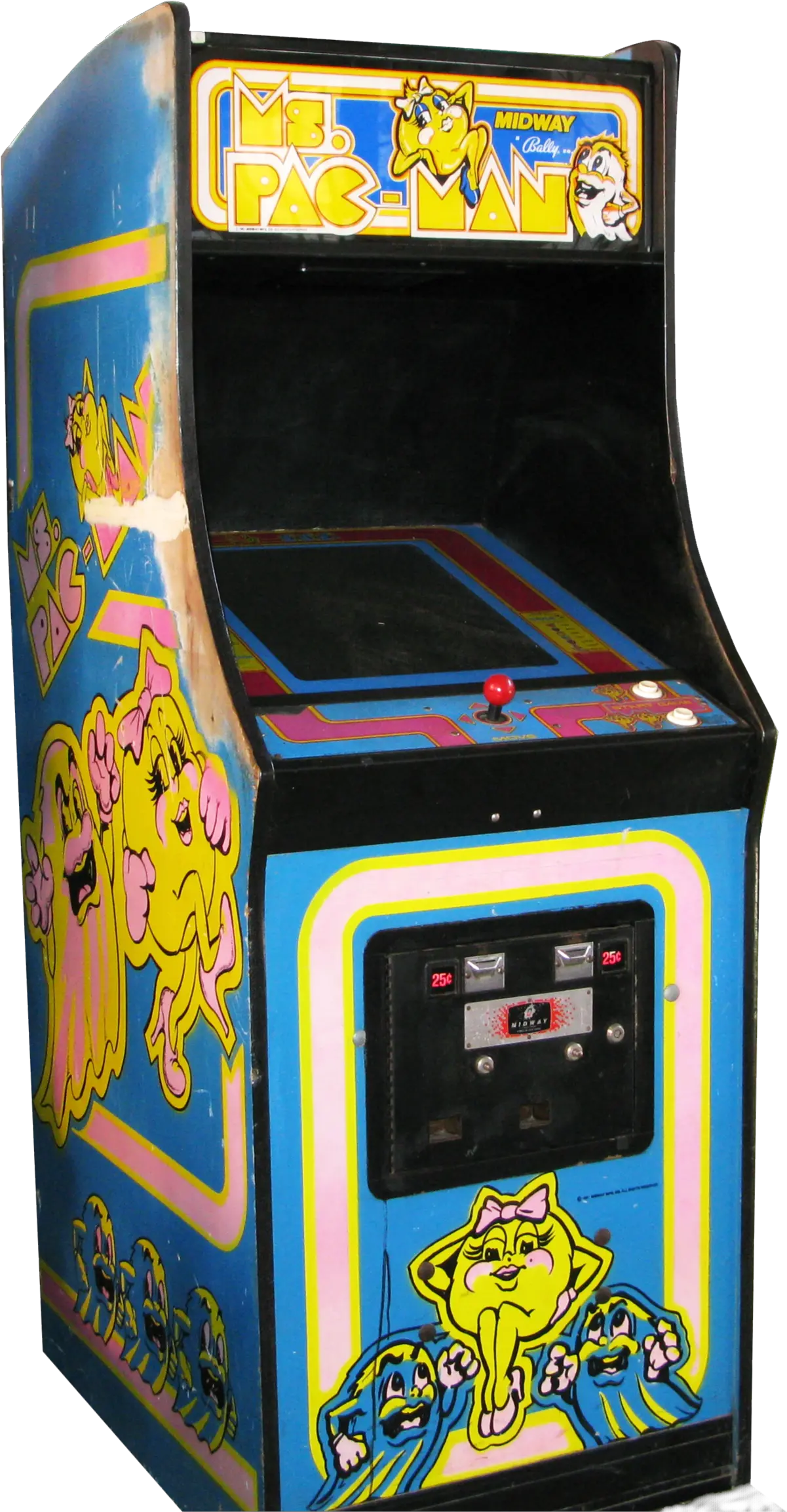 Ms Pac Man Wikipedia Ms Pac Man Arcade Png Pac Man Transparent Background