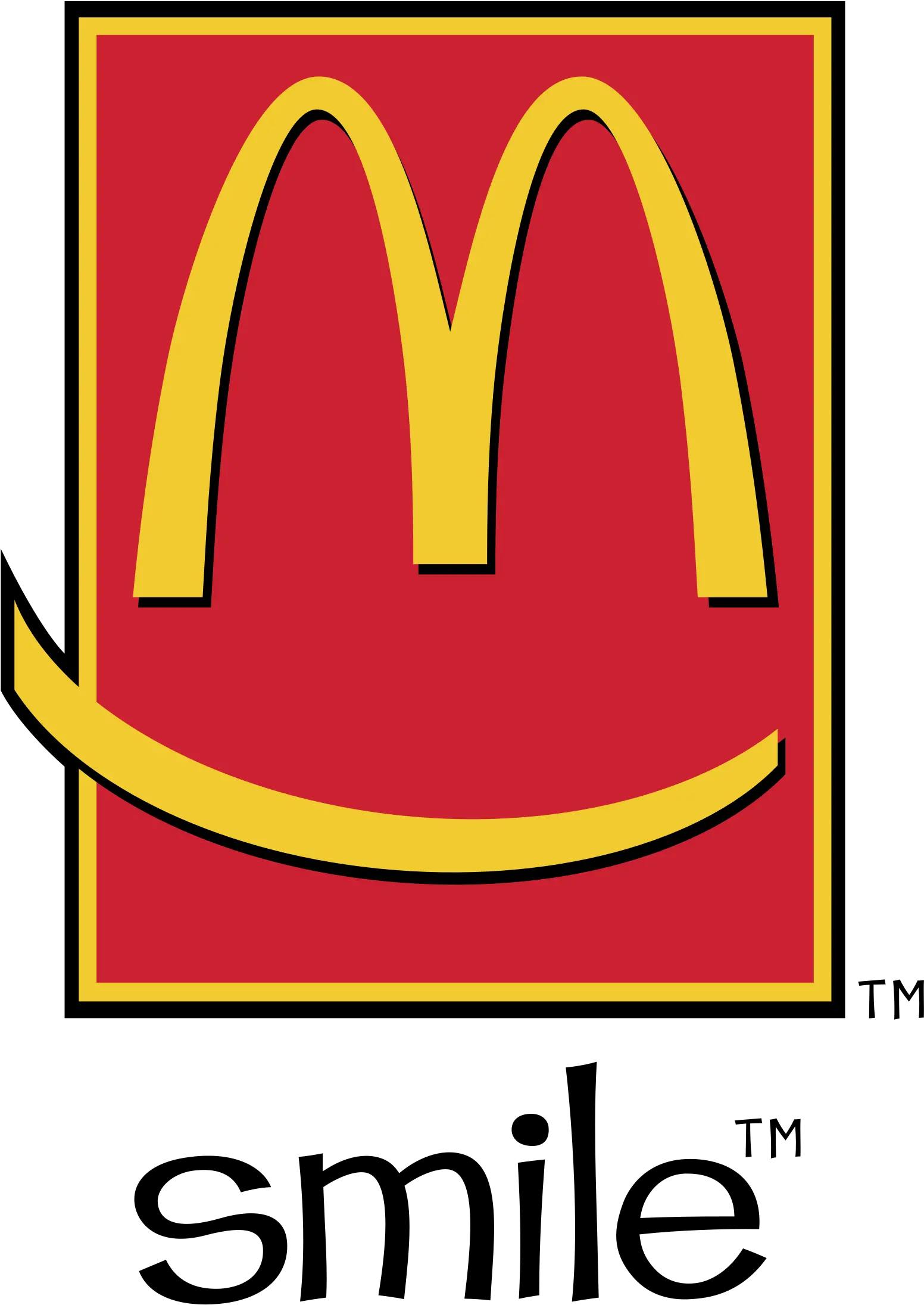 Download Smile Logo Png Transparent Mcdonalds Smile Logo Transparent Mc Donalds Logo