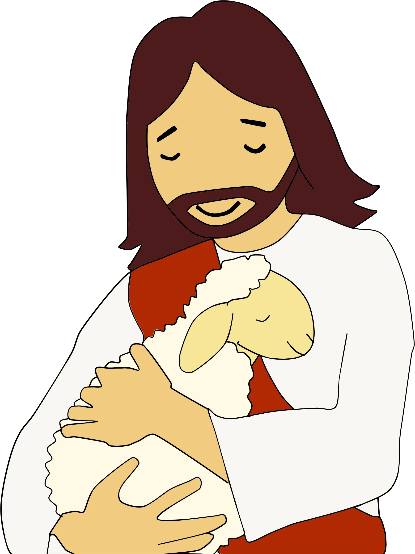 Emotionlovehug Png Clipart Royalty Free Svg Png Clipart Parable Of The Lost Sheep Hug Png