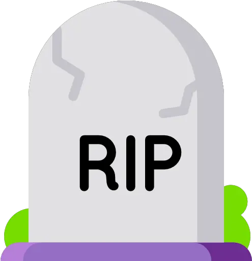 Tomb Tombstone Death Halloween Stone Cemetery Rip Icon Headstone Png Tomb Icon