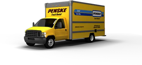 Moving Truck Rental Penske Truck Rental Png Moving Truck Png