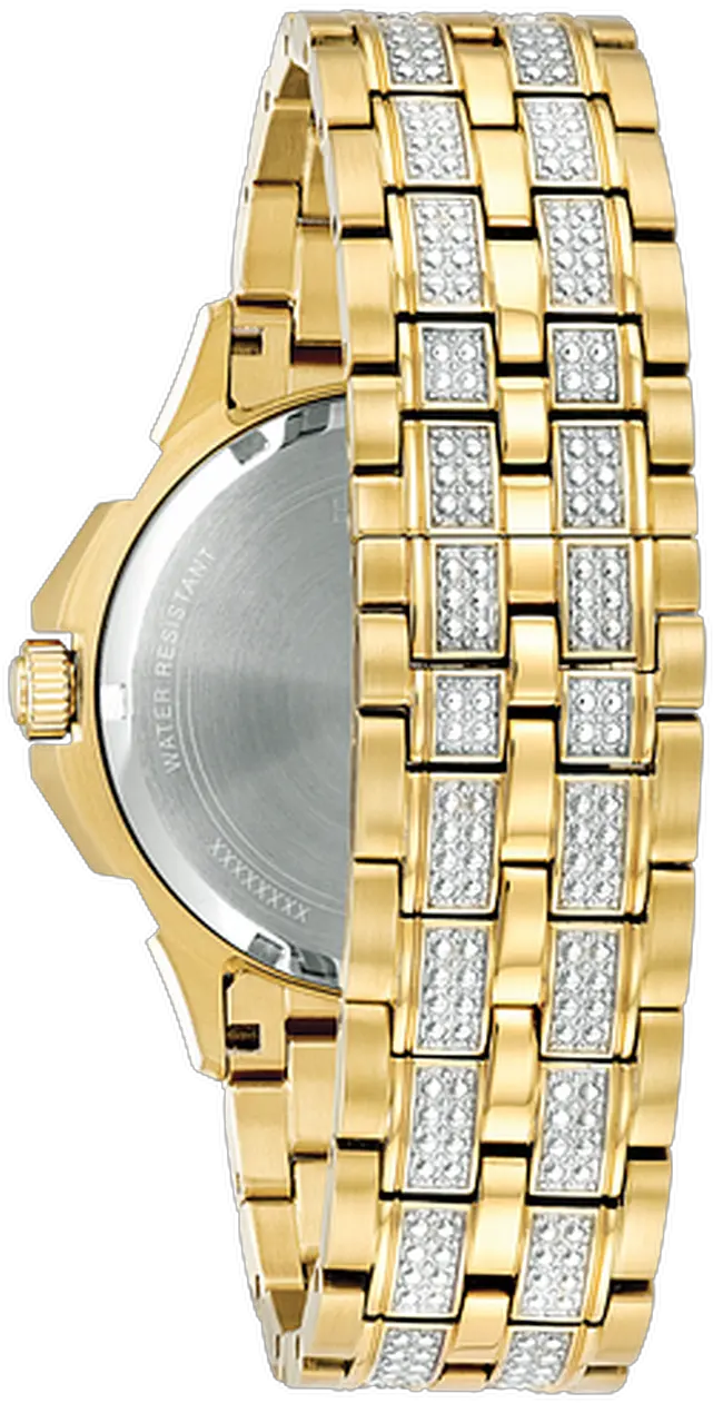 Bulova Gold Diamond Octava Watch Bulova Octava Png 4 Element Diamond Icon