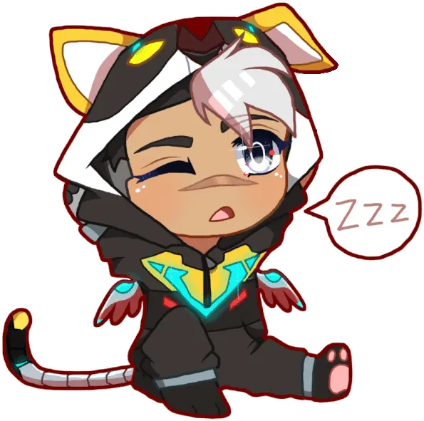 New Shiro Lance Onesie Chibi Designs Chibi Shiro Voltron Png Voltron Transparent