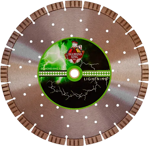 Green Lightning Diamond Blade Concrete Stone Saw Blade Png Green Lightning Png