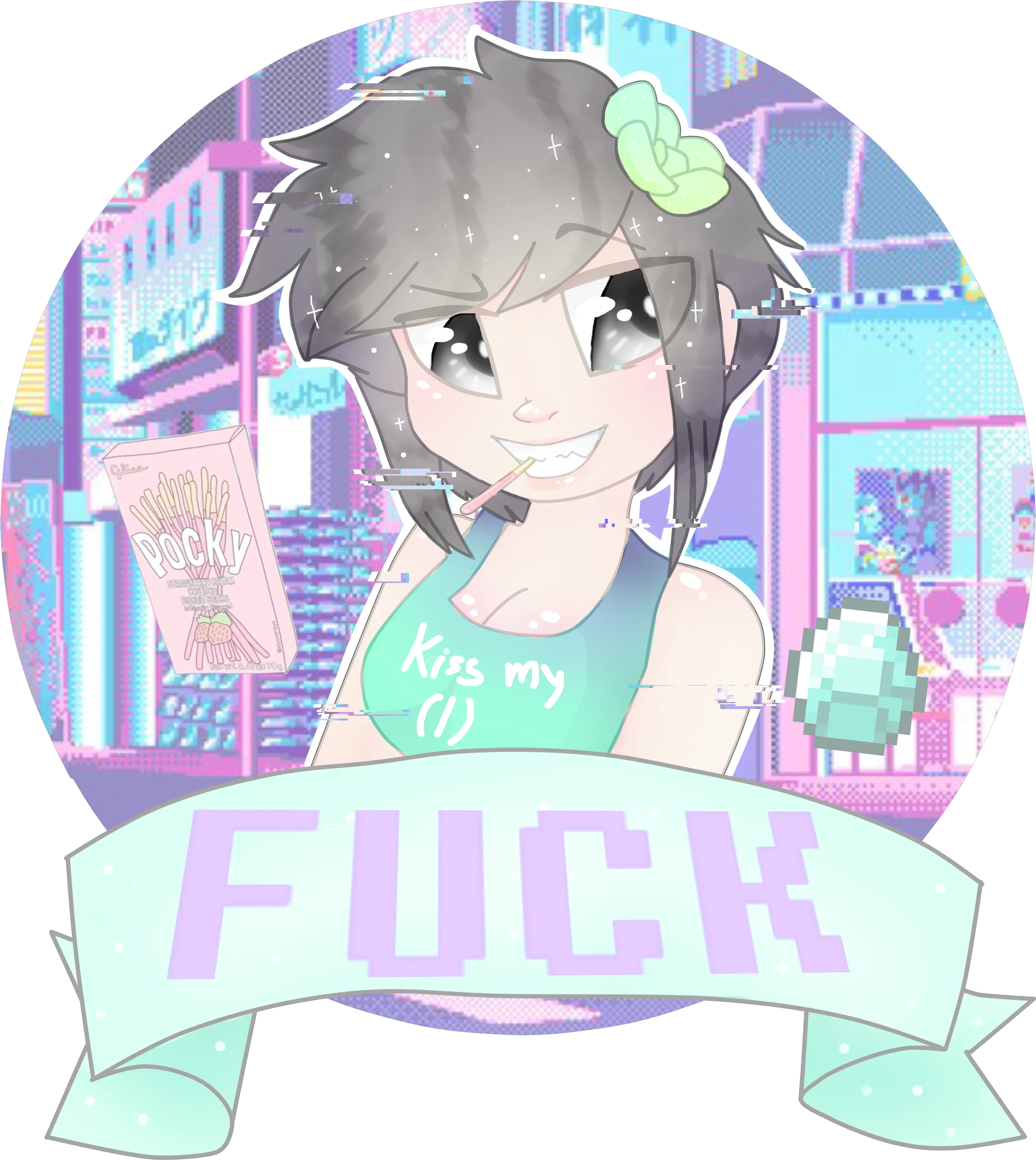 Tina Vaporwave Png 43635 Free Icons And Png Backgrounds Vaporwave Anime Aesthetic Sad Vapor Wave Png