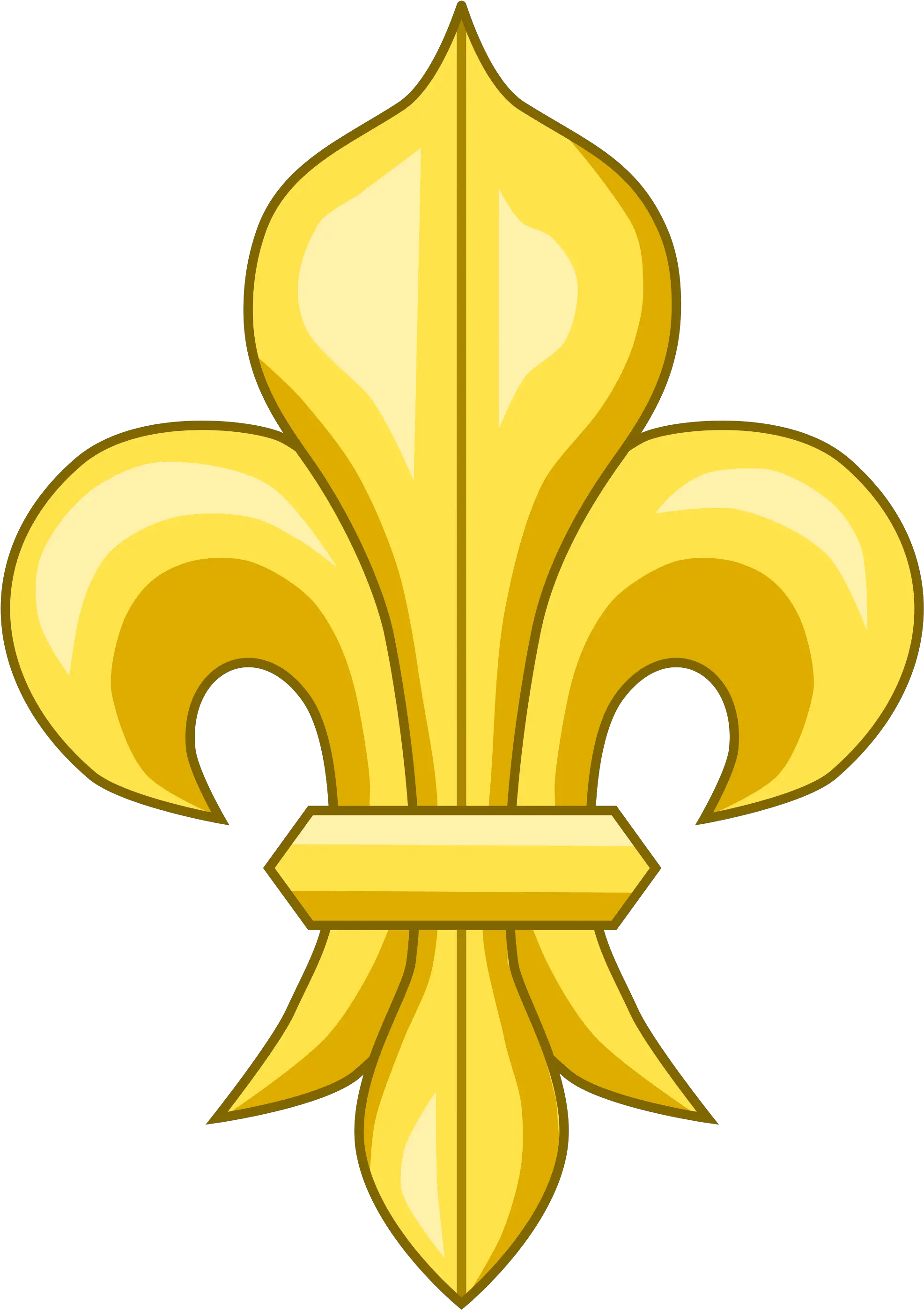 Fleur Fleur De Lis Argent Png Fleur De Lis Png