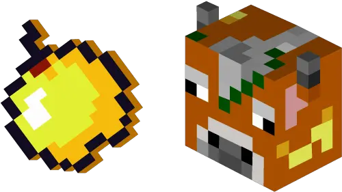 Minecraft Golden Apple Cow Cursor Minecraft Golden Apple Png Minecraft Cow Png