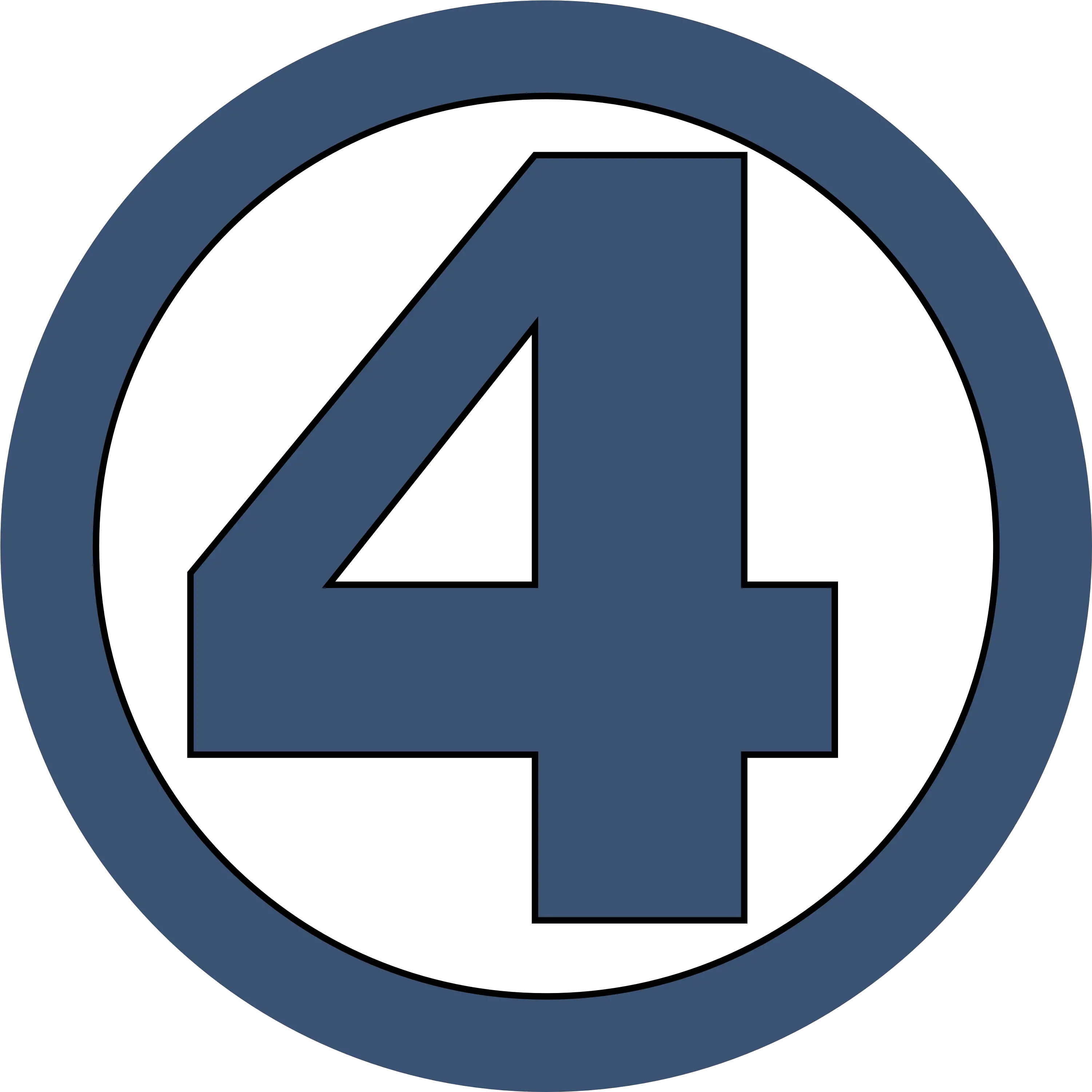 4 Transparent Fantastic Four Logo Png 4 Png