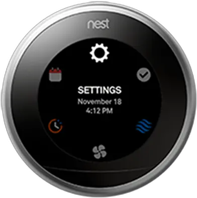 How To Connect Nest Smart Thermostat Wifi Supportcom Dot Png Smart Device Icon