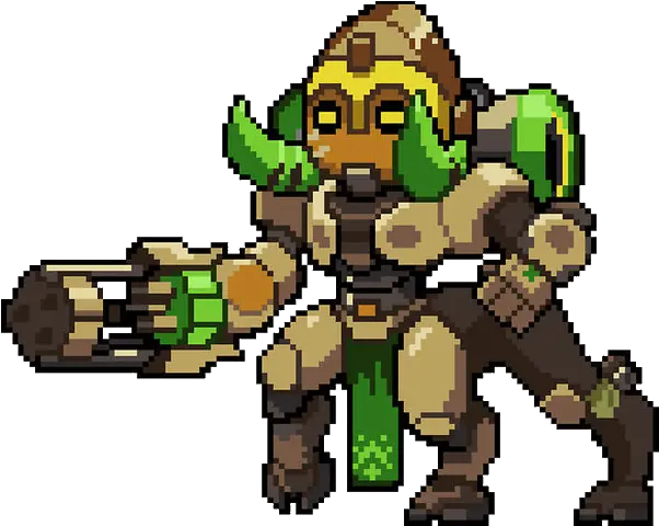 Orisa Png 4 Image Overwatch Orisa Pixel Spray Orisa Transparent