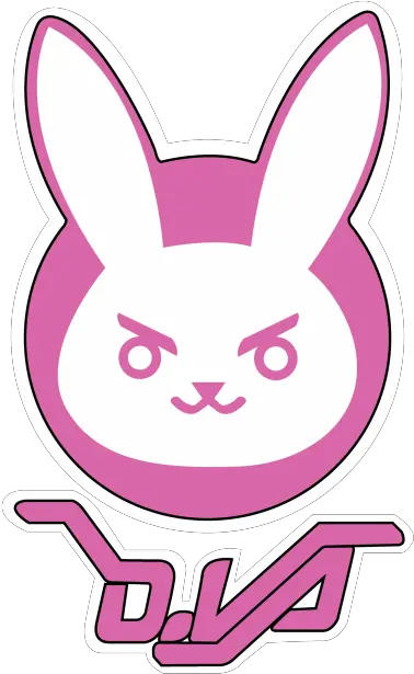 Tumblr Pink Png Dva Bunny Logo Dva Bunny Icon