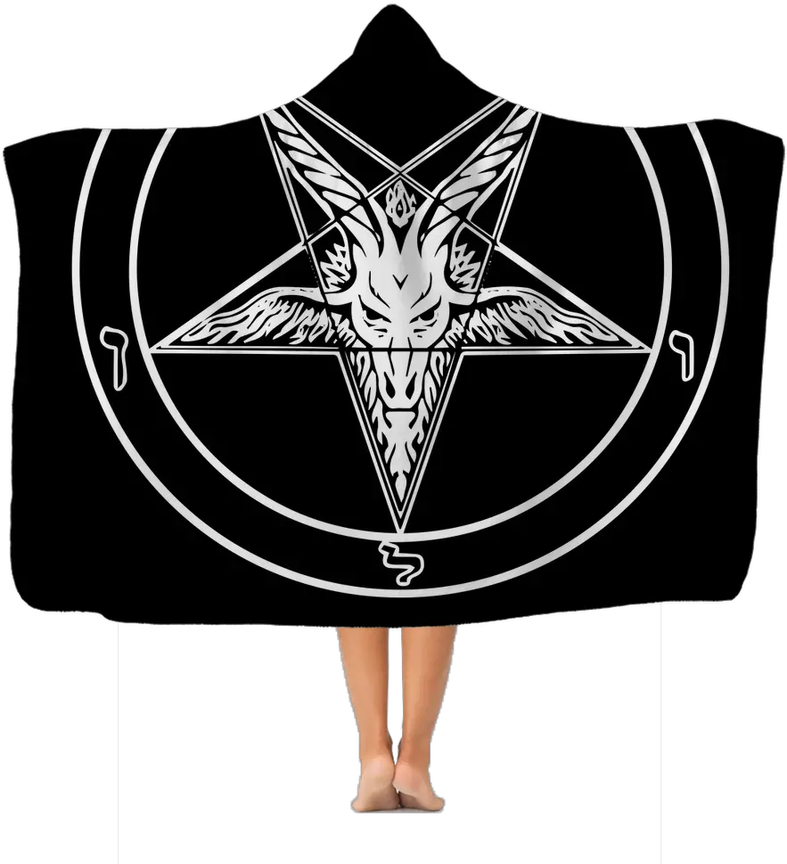 Pentagram Hooded Blanket Shaquille O Neal Face Png Pentagram Png