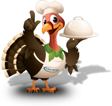 Turkey Taher Inc Food Service Cartoon Png Thanksgiving Turkey Png