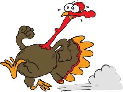 Running Turkey Vector Turkey Running Clipart Png Turkey Transparent