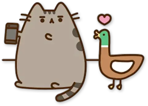 Pusheen Whatsapp Stickers Stickers Cloud Pusheen Cat Png Pusheen Transparent