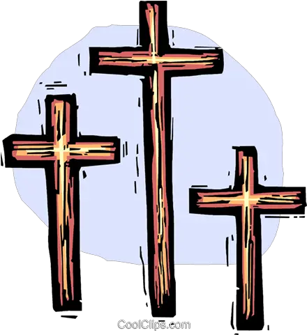 Three Crosses Royalty Free Vector Clip Three Crosses Png Three Crosses Png