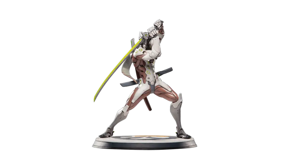 Broken Sword Png Overwatch Genji Statue Overwatch Genji Png