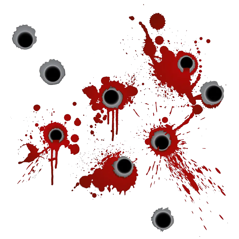 Blood Splatter Cartoon Png