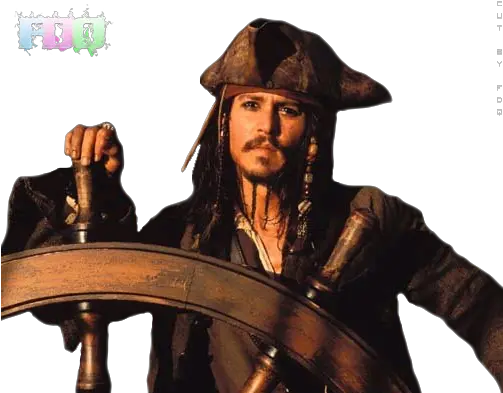 Johnny Depp Pirates Of Caribbean Sea Png Johnny Depp Png