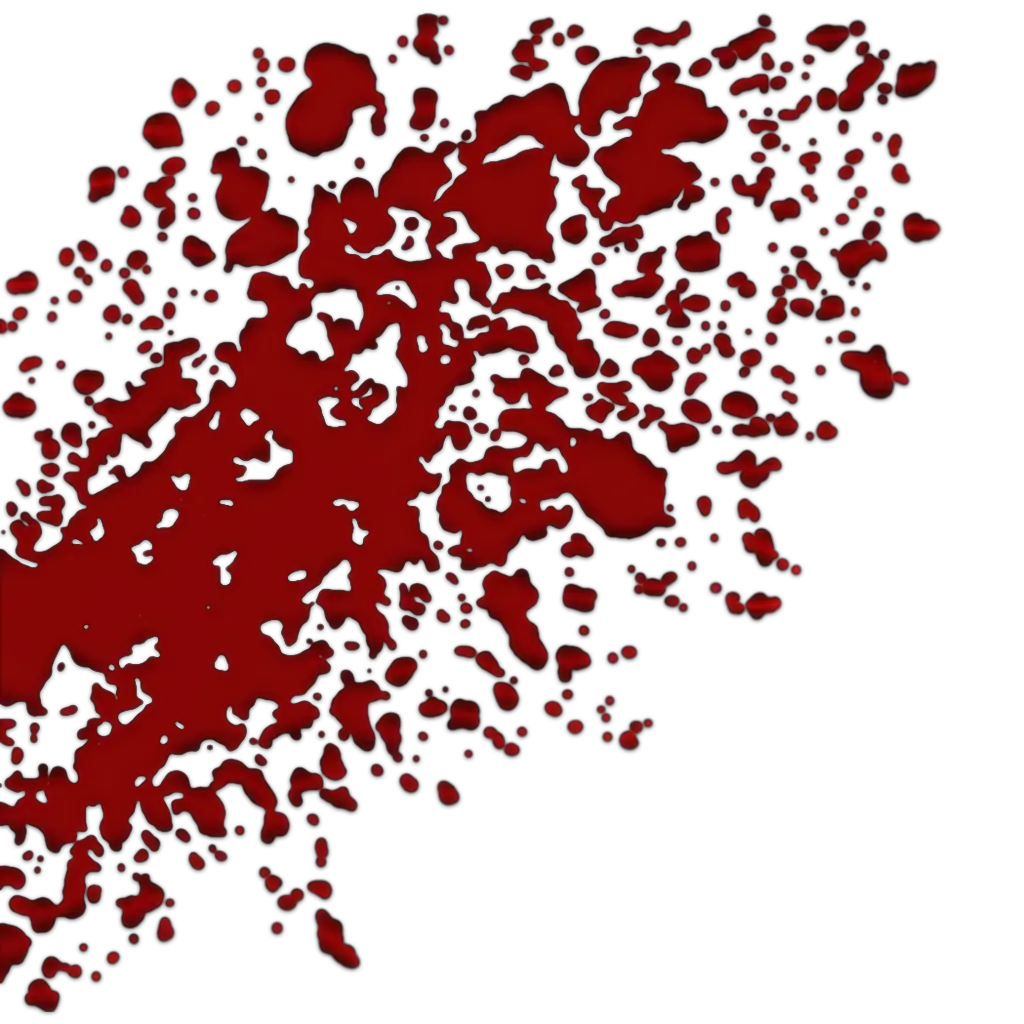 Red Blood Splatter Png