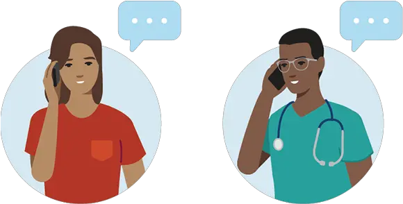 When To Use Telehealth For Your Care Needs For Adult Png Person Talking Icon