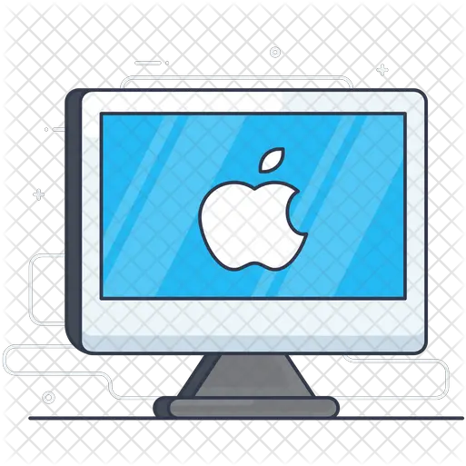 Mac Desktop Icon Of Colored Outline Smart Device Png Mac Desktop Png