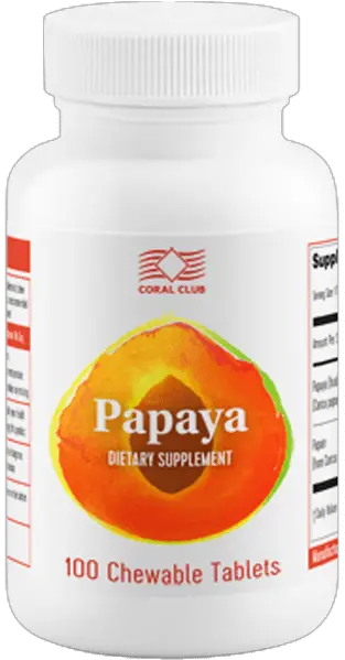 Papaya Healthy Digestion Behealthyeveryday Coral Club Papaya Coral Club Png Papaya Png