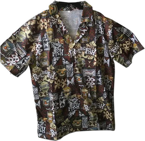 Tiki Faces Limited Edition Hawaiian Shirt Blouse Png Hawaiian Shirt Png