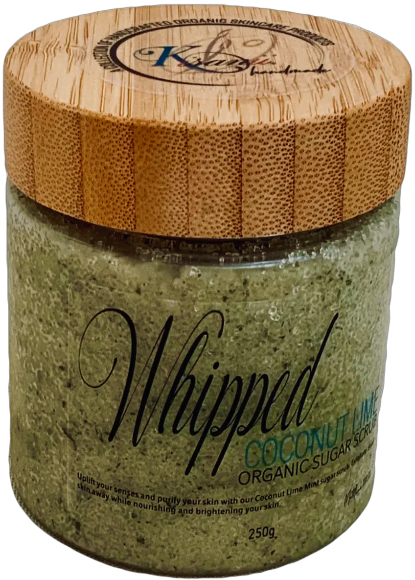 Whipped Organic Coconut Lime Sugar Scrub Kisaniihandmade Eye Shadow Png Suga Png