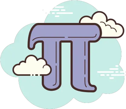 Pi Icon In Cloud Style Gmail Icon Aesthetic Cloud Png Pi Icon