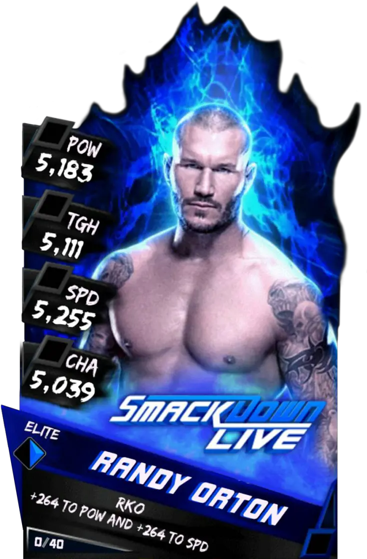 Download Supercard Randyorton S3 Elite Smackdown 9620 Wwe Super Card Females Png Brie Bella Png