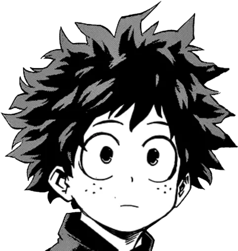 Deku Album On Imgur Izuku Midoriya Manga Face Png Deku Transparent