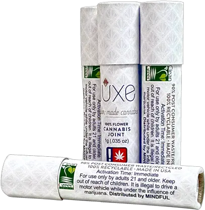 Cannabis Custom Paper Tubes Cannabis Paper Tube Packaging Png Marijuana Joint Png