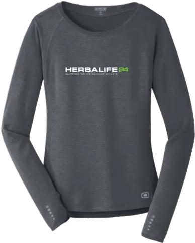 Herbalife Nutrition Ladies Pulse Long Sleeve With Horizontal Long Sleeve Png Herbalife Logos