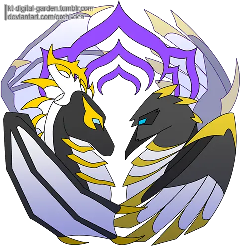 Warframe Clan Glyph V2 Automotive Decal Png Warframe Clan Logo