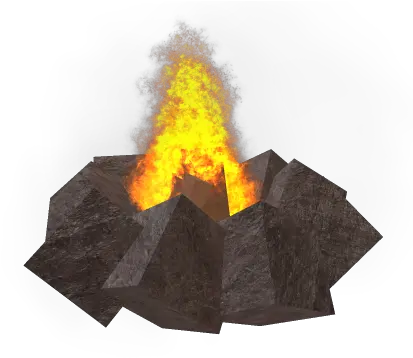 Fire Pit For Id Roblox Flame Png Fire Pit Png