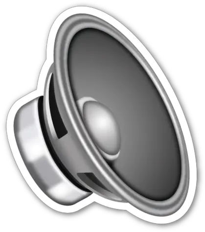 Speaker Speaker Emoji Png Wave Emoji Png