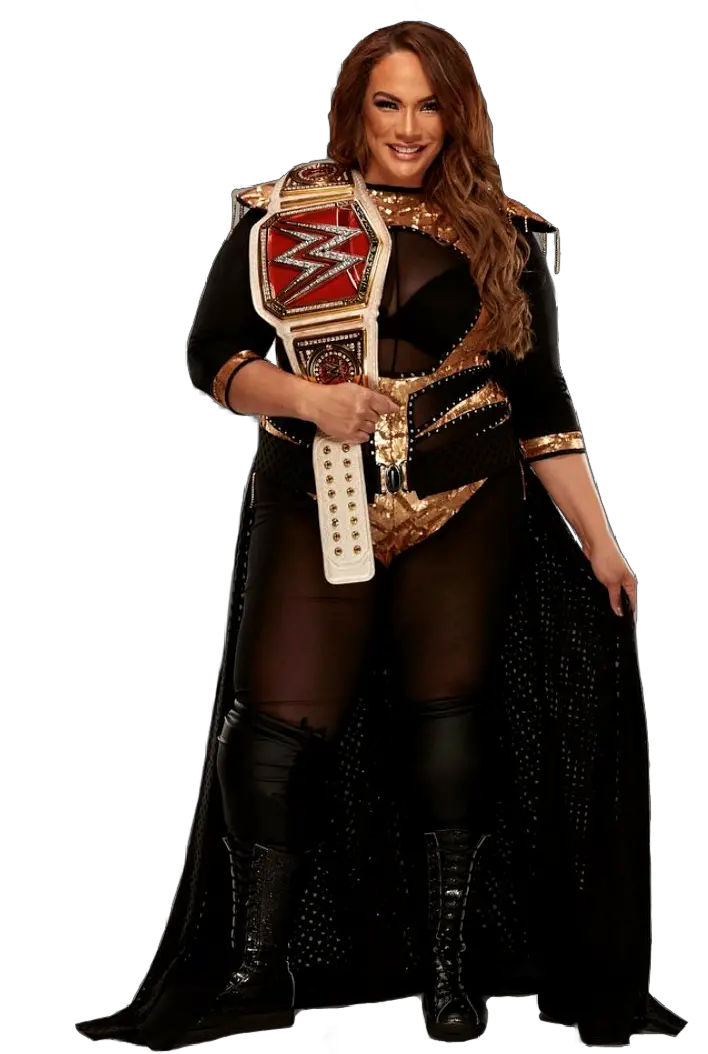 Nia Jax Wrestlemania 34 Transparent Png Wwe Raw Championship 2018 Nia Jax Png