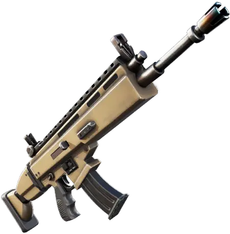 Assault Rifle Battle Royale Fortnite Wiki Fortnite Scar Png Fortnite New Png