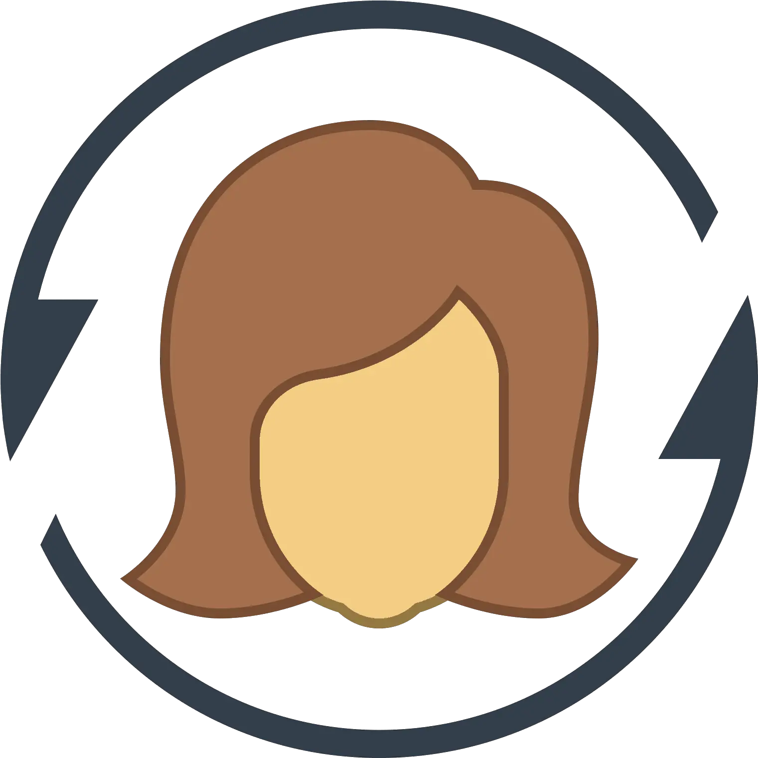 Life Cycle Icon Usuario Mujer Png Clipart Full Size Female Name Icon Cycle Icon