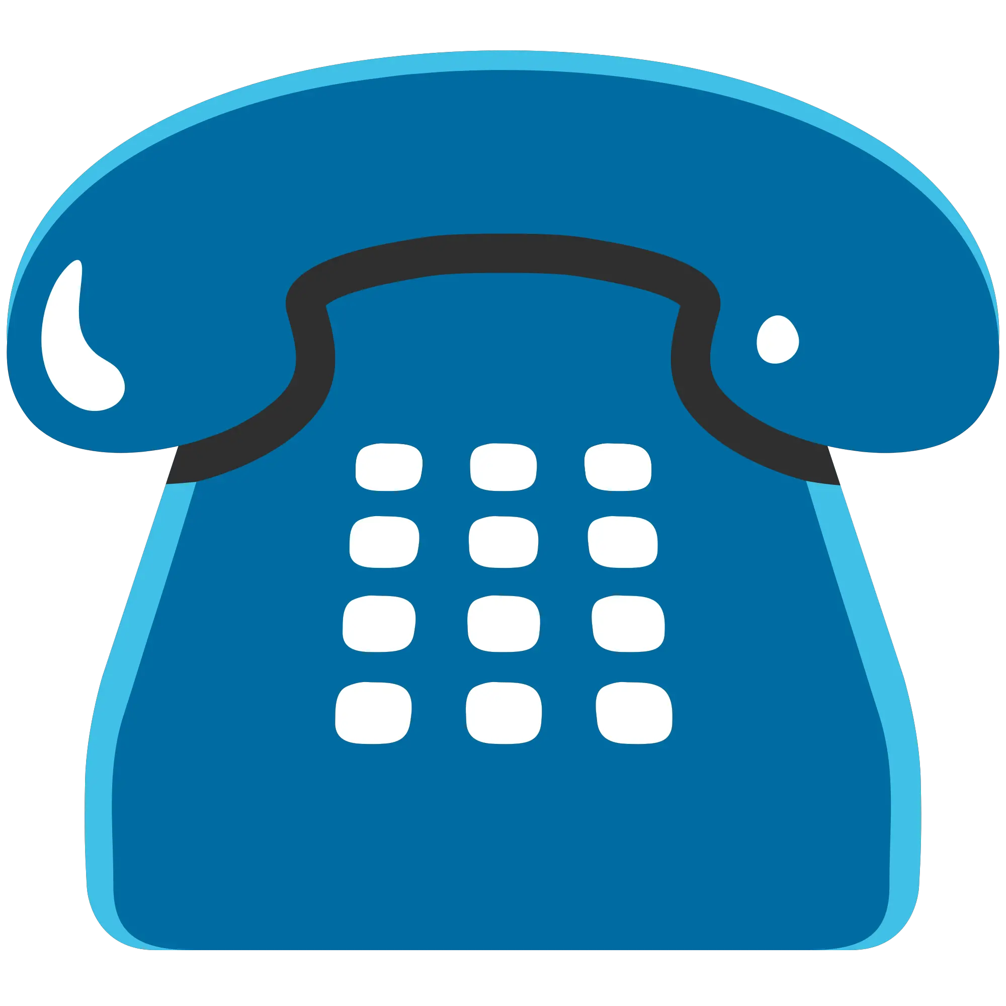 Emoji U260e Transparent Background Telephone Clipart Png Telefono Png