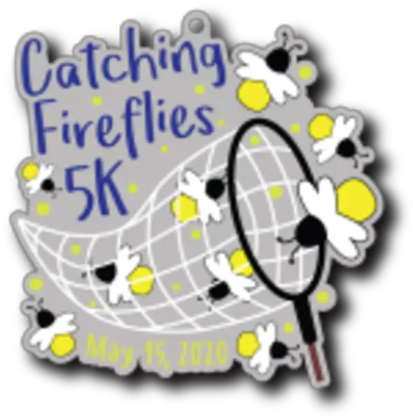 Catching Fireflies 5k Raleigh Nc 5k Running Graphic Design Png Fireflies Png