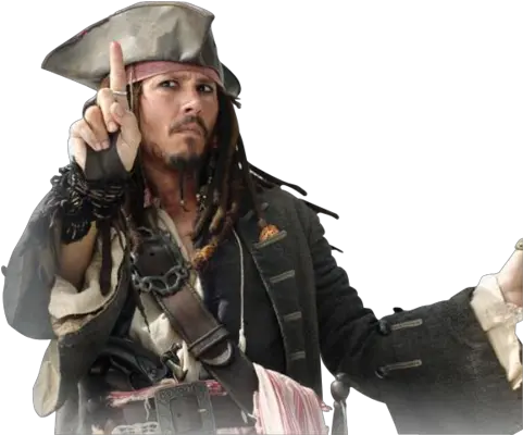 Captain Jack Sparrow Png Transparent Images All Jack Sparrow Transparent Background Johnny Depp Png