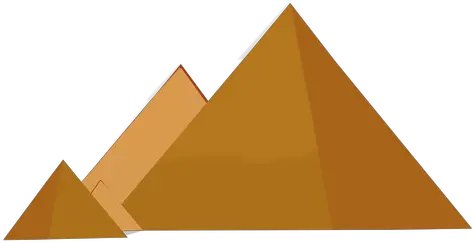 Png Transparent Pyramid Pyramids Of Giza Cartoon Pyramid Png